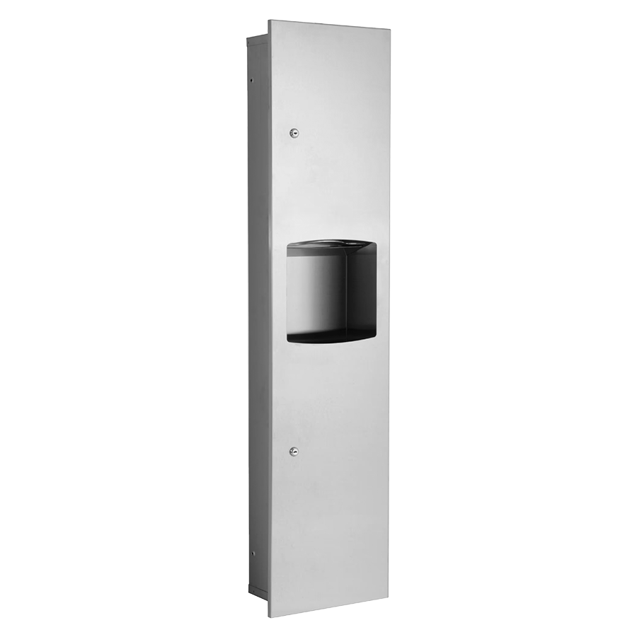 Recessed 2-in-1 Cabinet DTE0050CS (Towels + Bin)