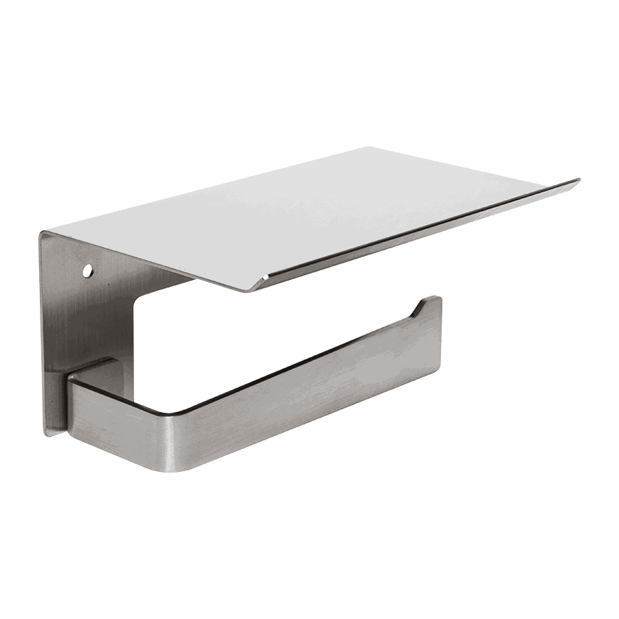 Aurea Toilet roll holder with shelf AI2003