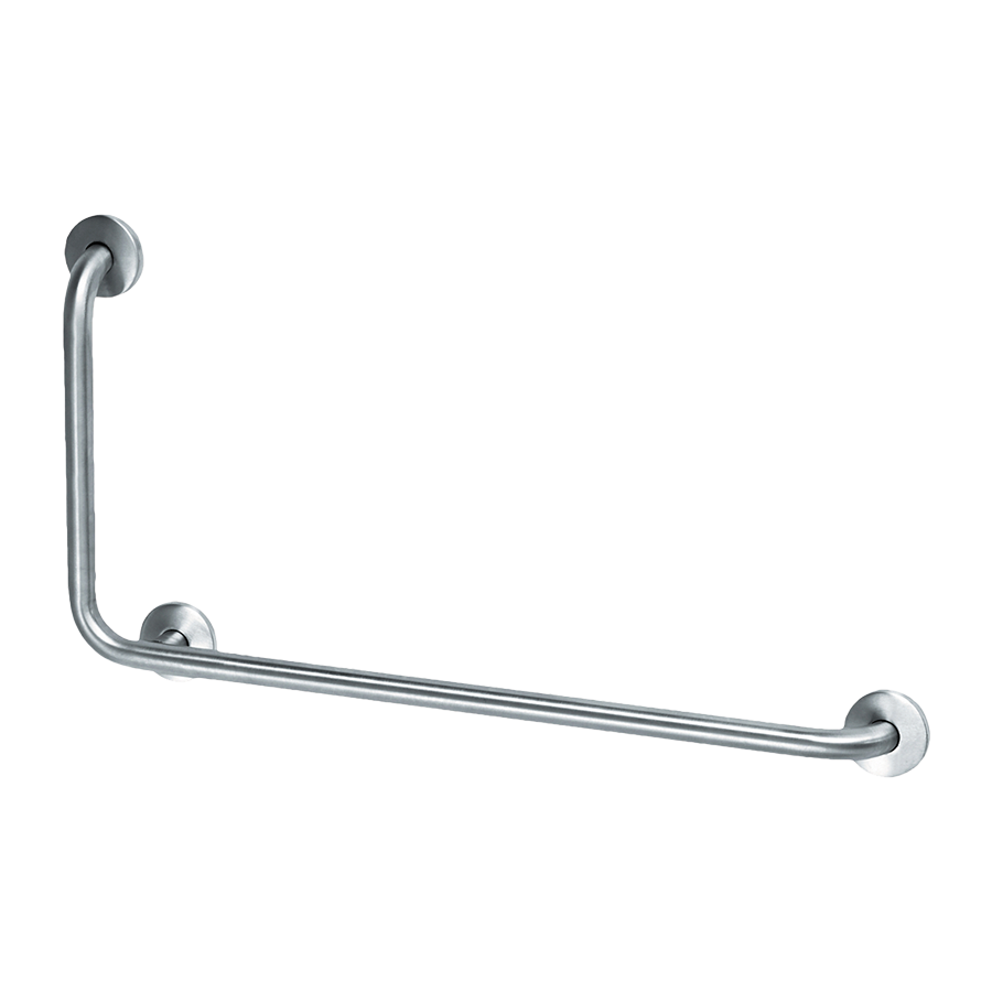 Angled 90º grab bar BAI090