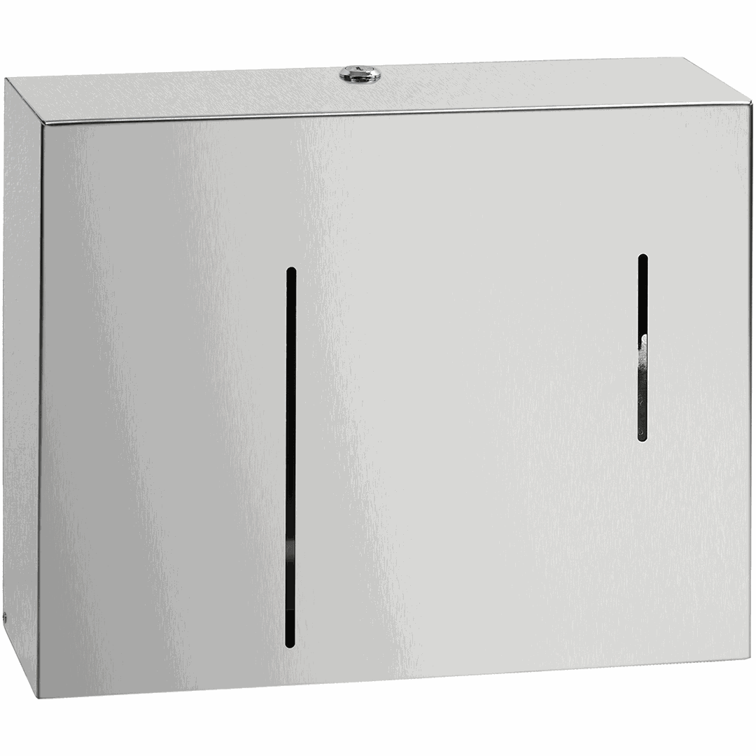Stainless Paper towel dispenser with soap dispenser