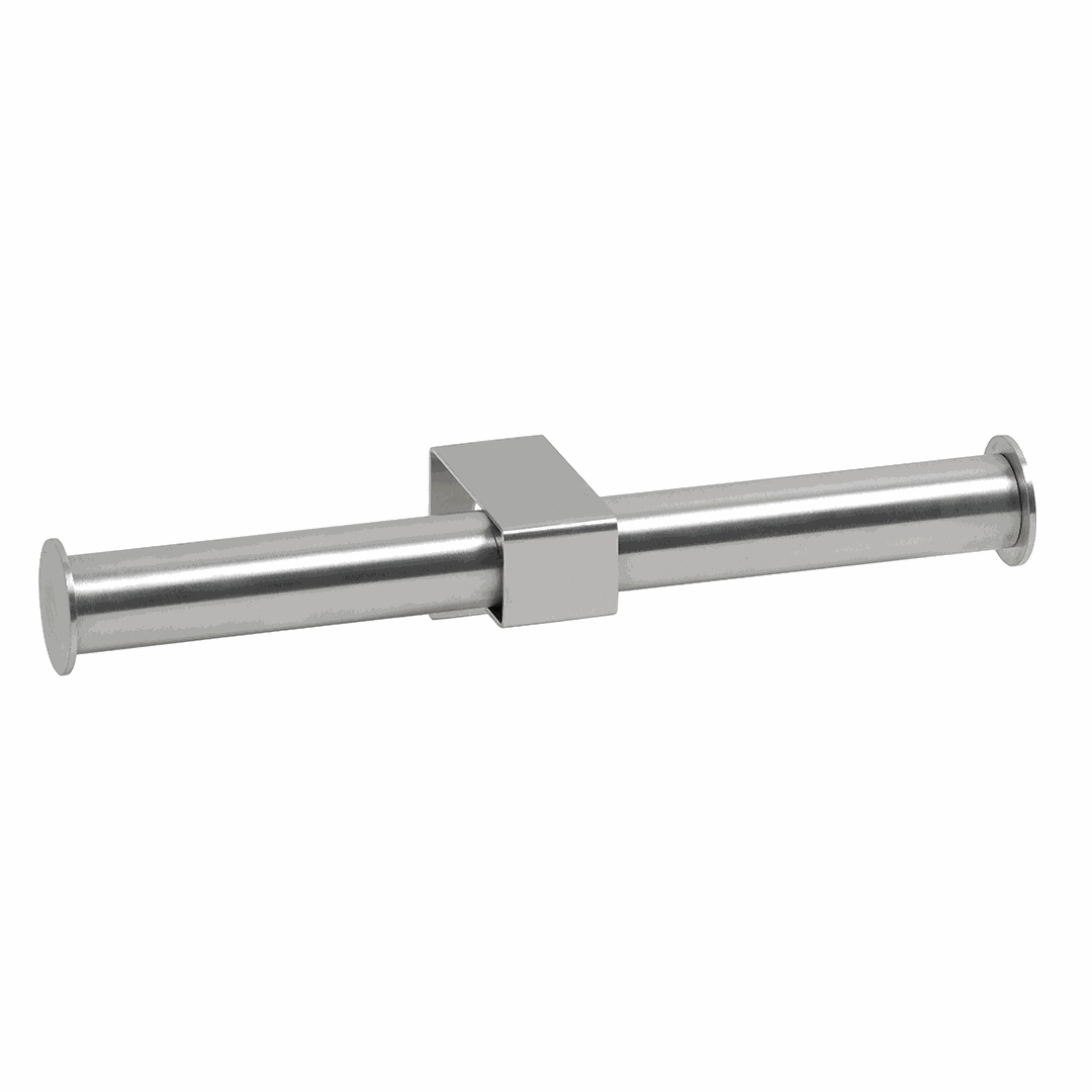 Stainless Toilet paper holder, double