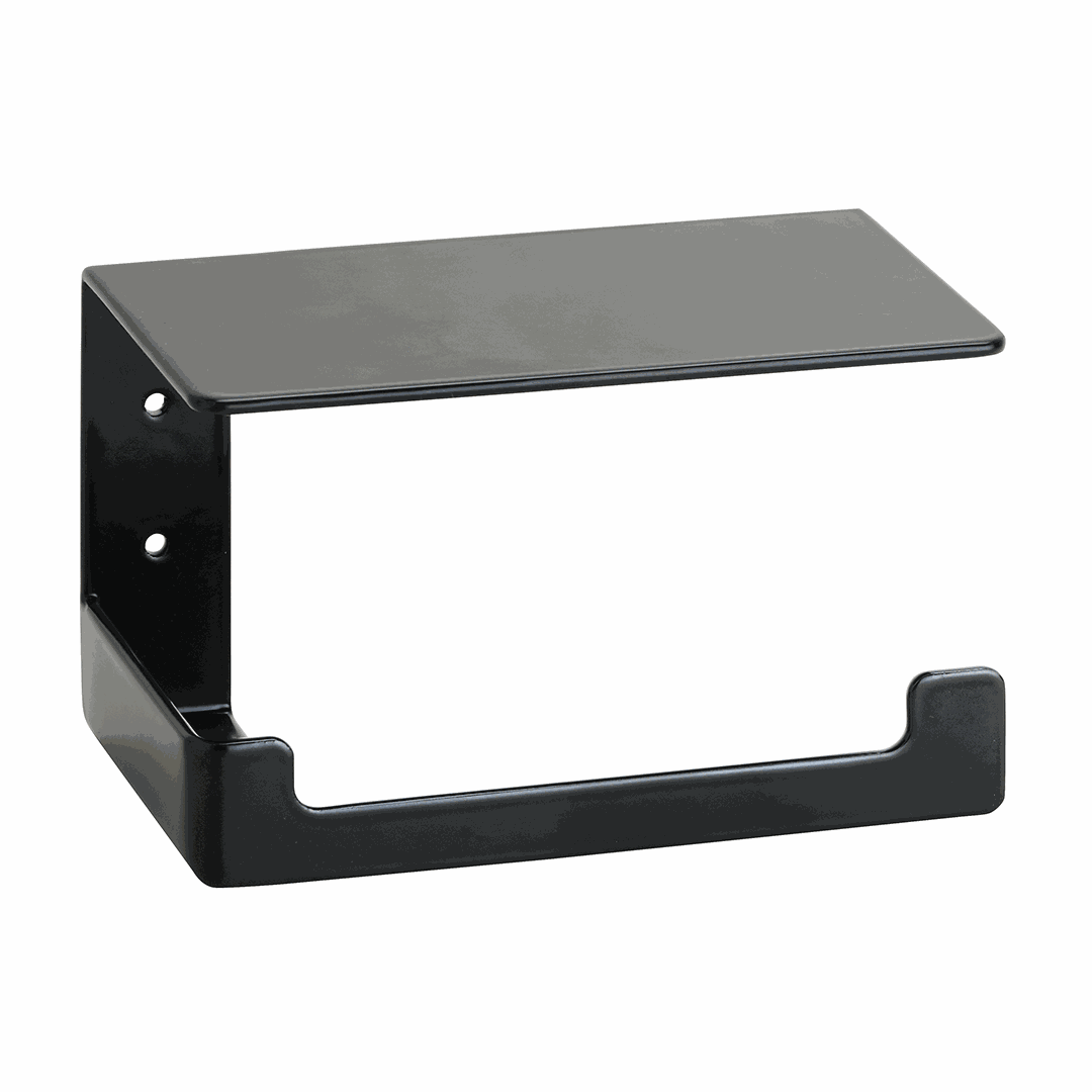 Hotel Toilet paper holder, with shelf