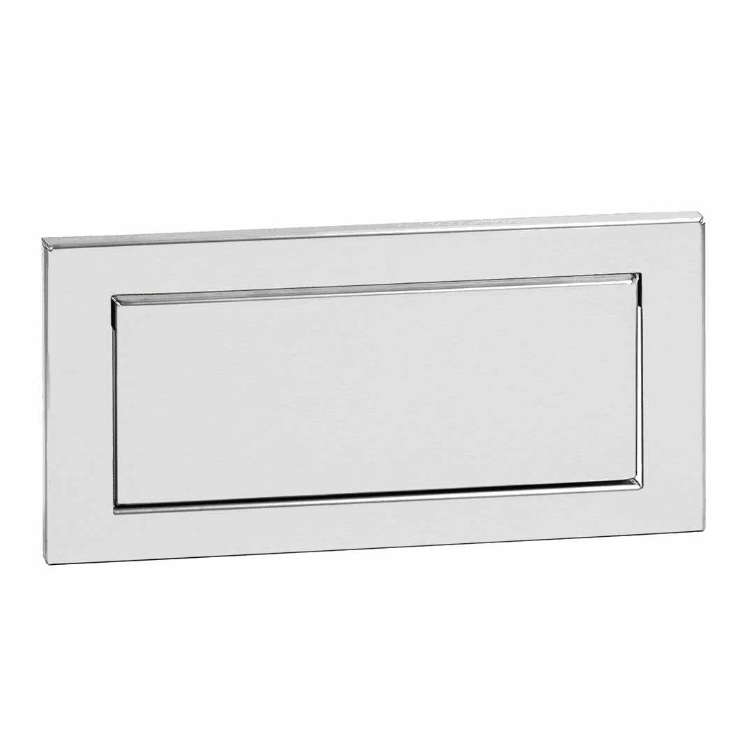 Stainless Countertop-mounted lid trash bin cover, stainless steel brushed