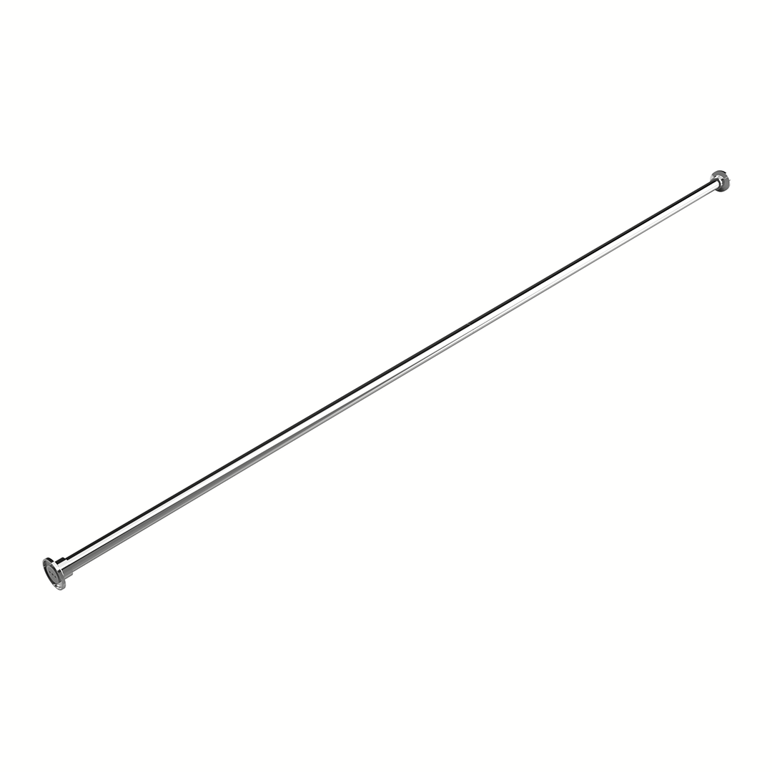 Shower curtain rod, 2000 mm, folding