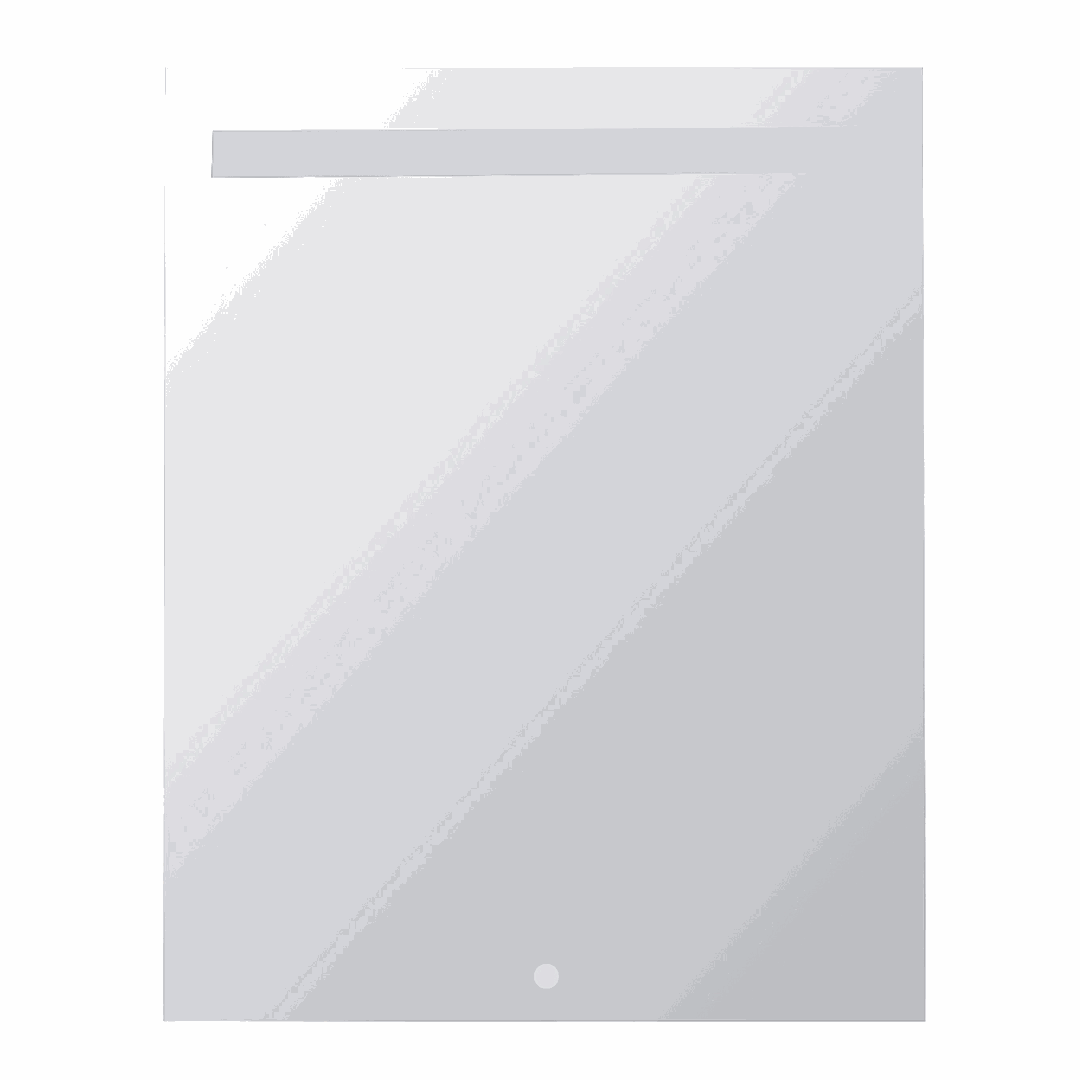 Mirrors Mirror with LED top lighting, 600 x 800 mm, touch sensor