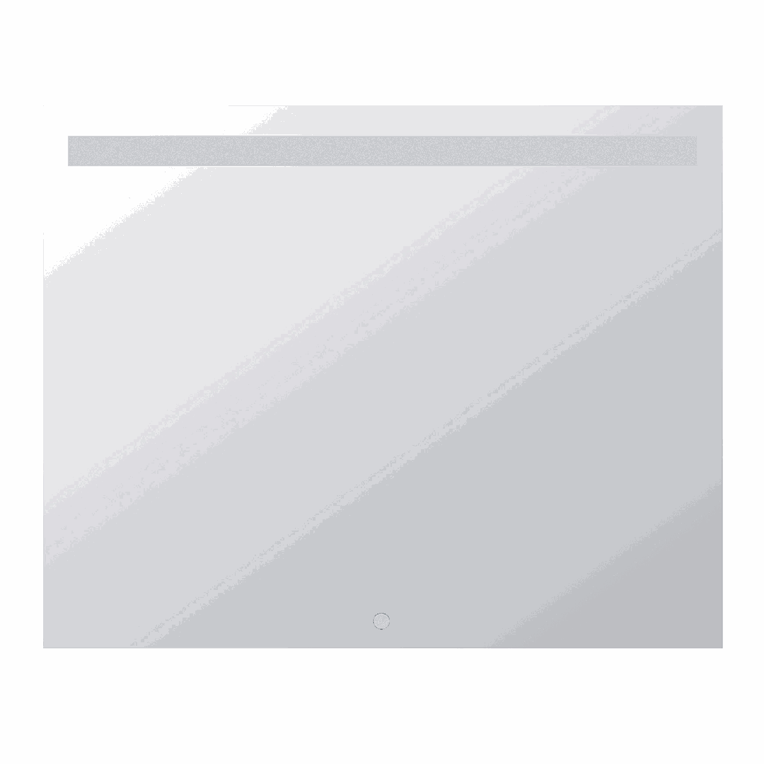 Mirrors Mirror with LED top lighting, 1000 x 800 mm, touch sensor
