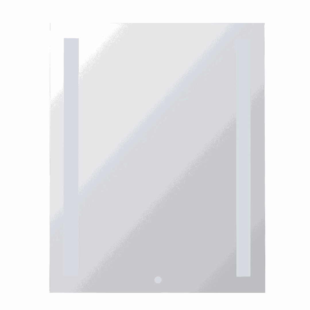 Mirrors Mirror with LED side lighting, 600 x 800 mm, touch sensor