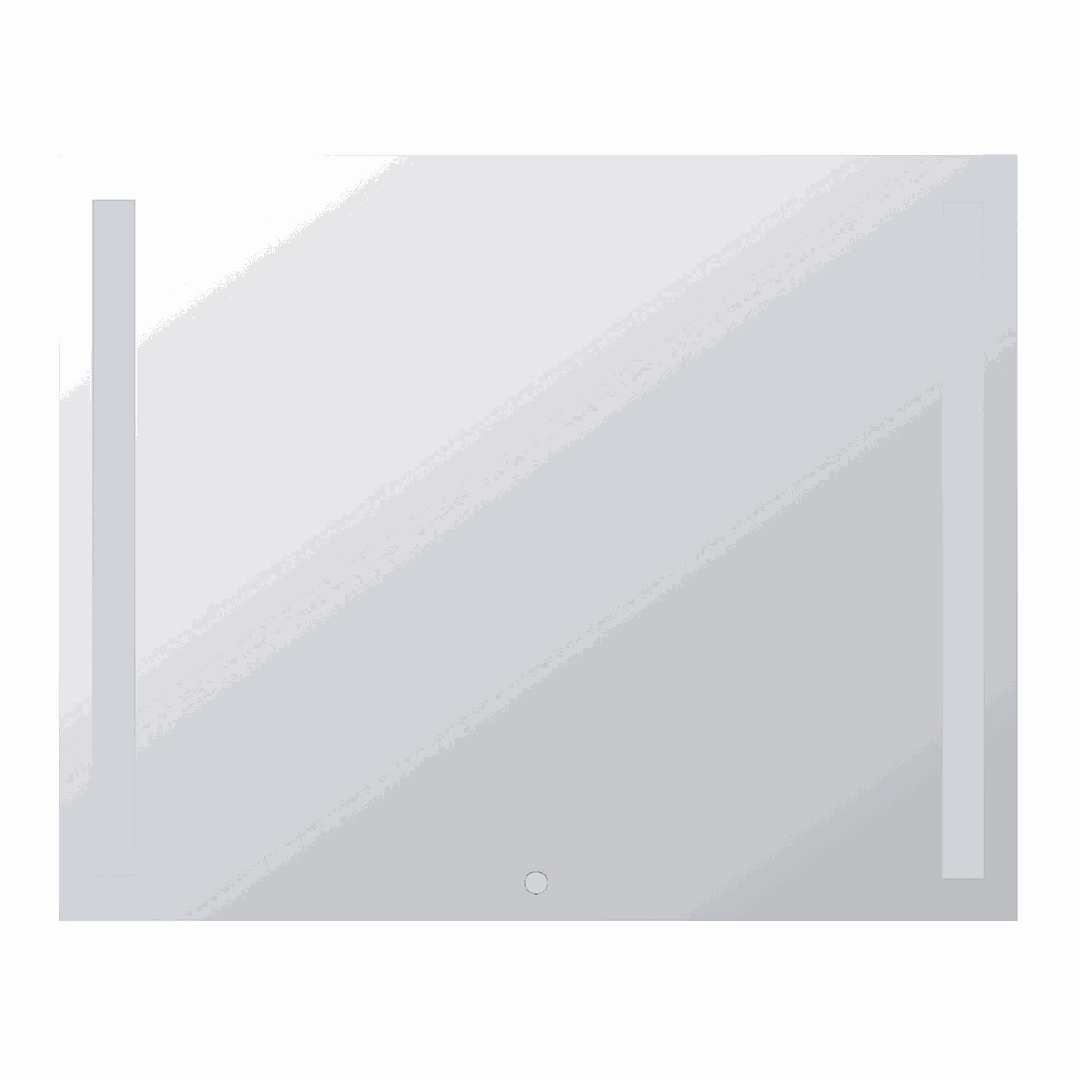 Mirrors Mirror with LED side lighting, 1000 x 800 mm, touch sensor