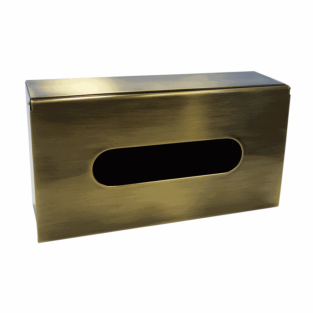 RETRO bronze: Paper tissue dispenser