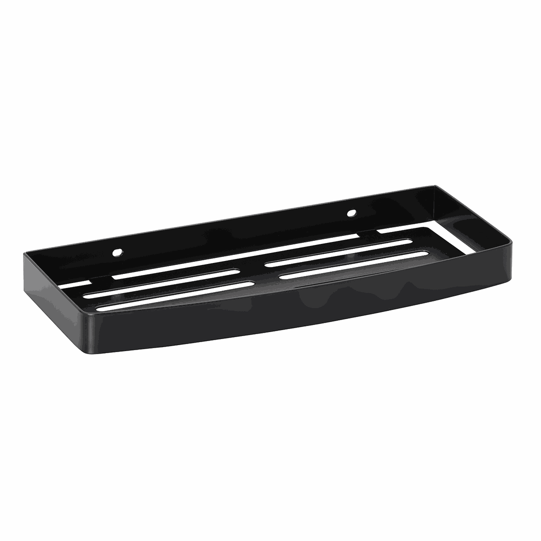Dark Shower shelf, 300 mm