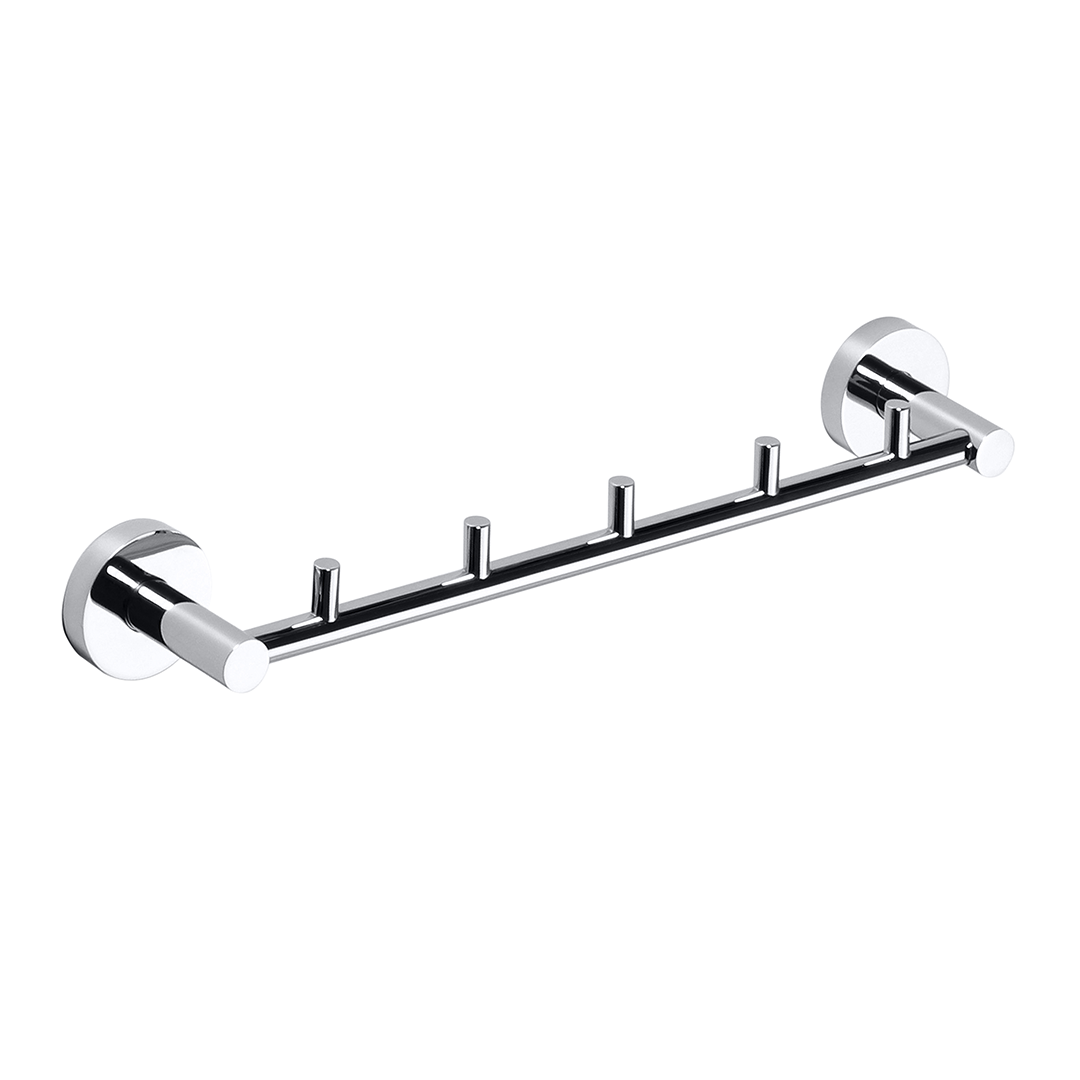 Omega Hanger 5 robe hooks, 365 mm