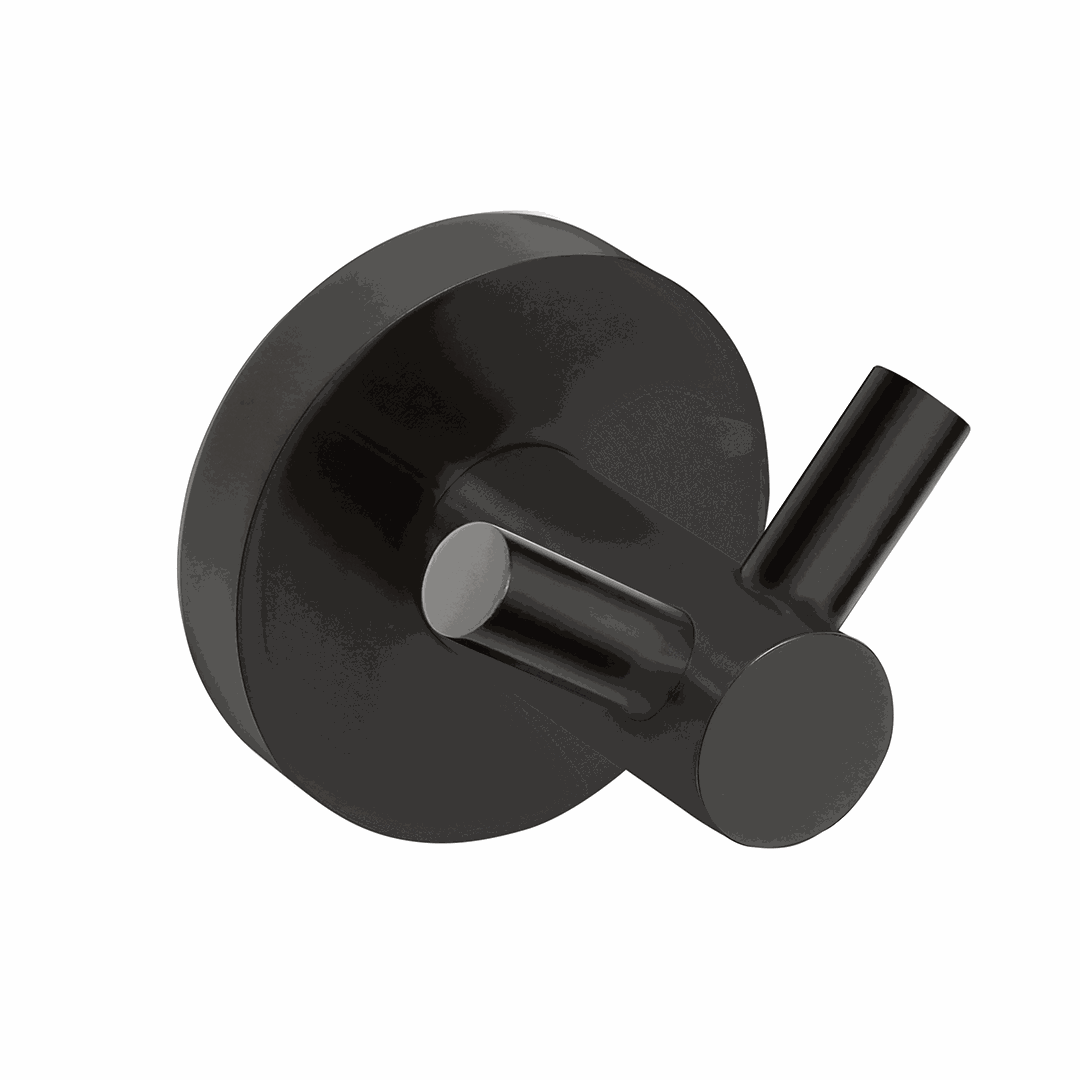 Dark Double robe hook