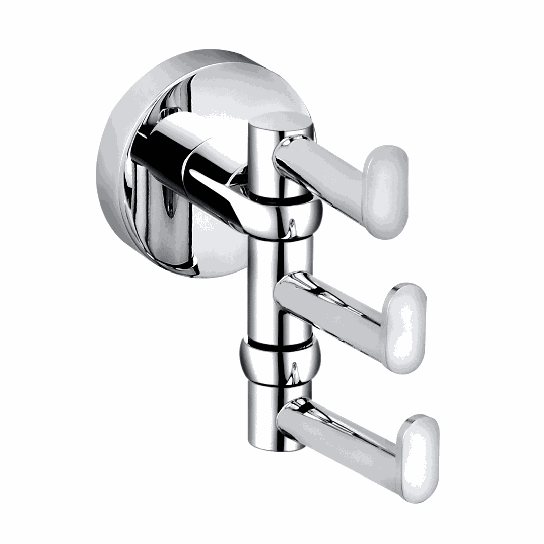 Omega Hanger, with 3 hooks, swivel