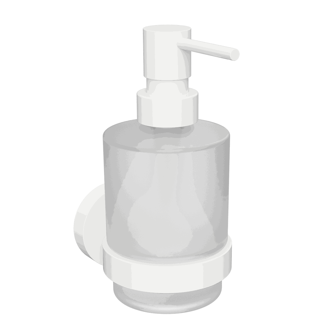 White Soap dispenser, 200 ml