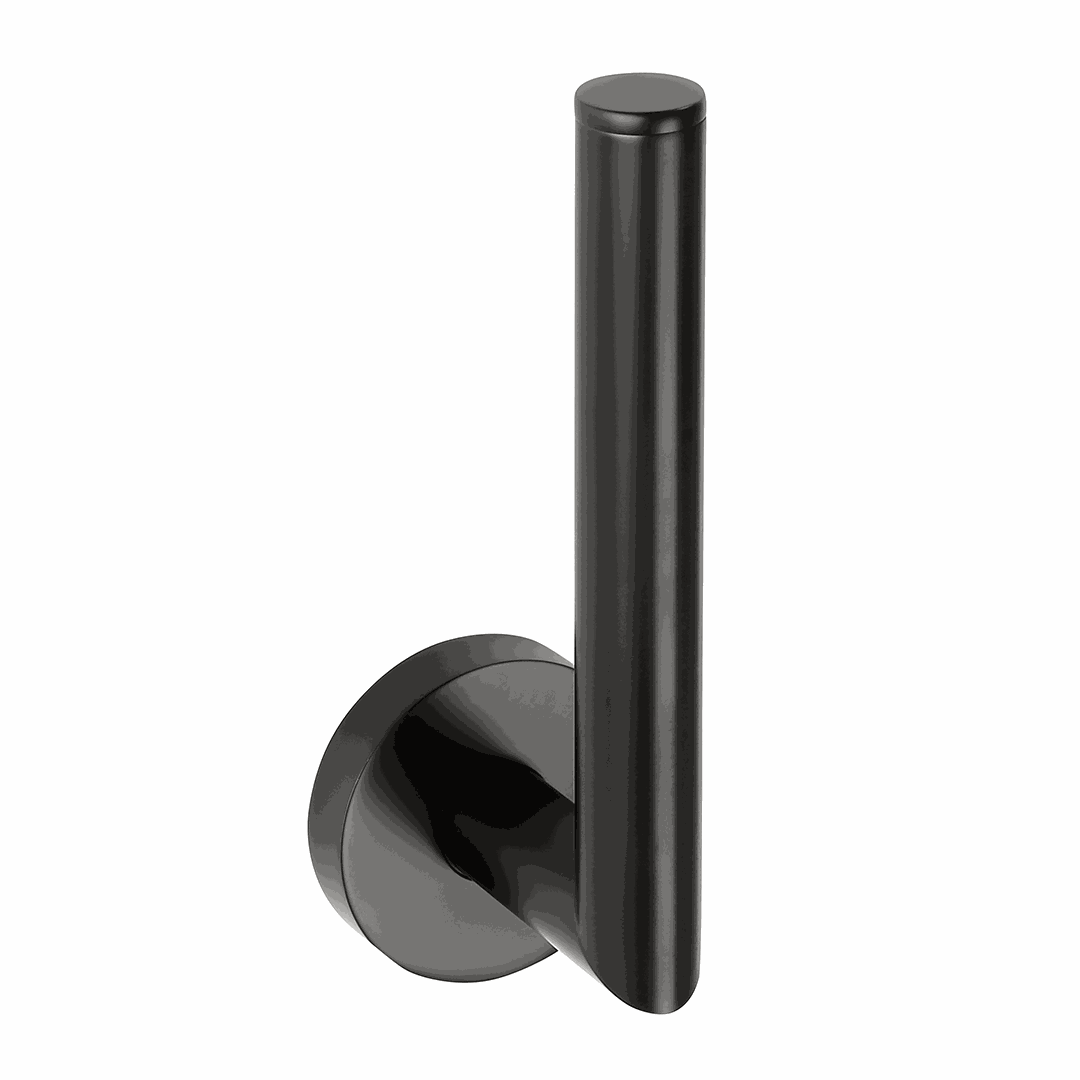 Dark Toilet paper holder, spare