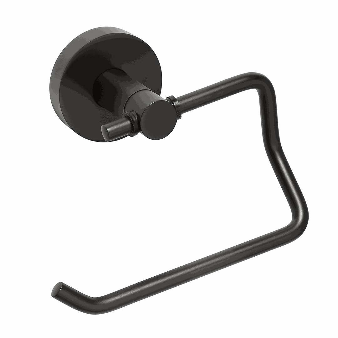 Dark Toilet paper holder, without cover