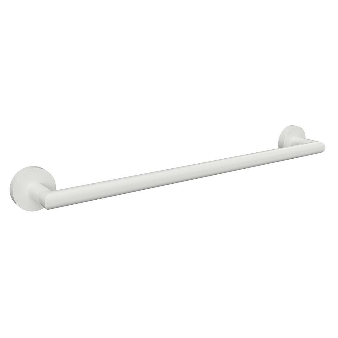 White Towel holder, 450 mm