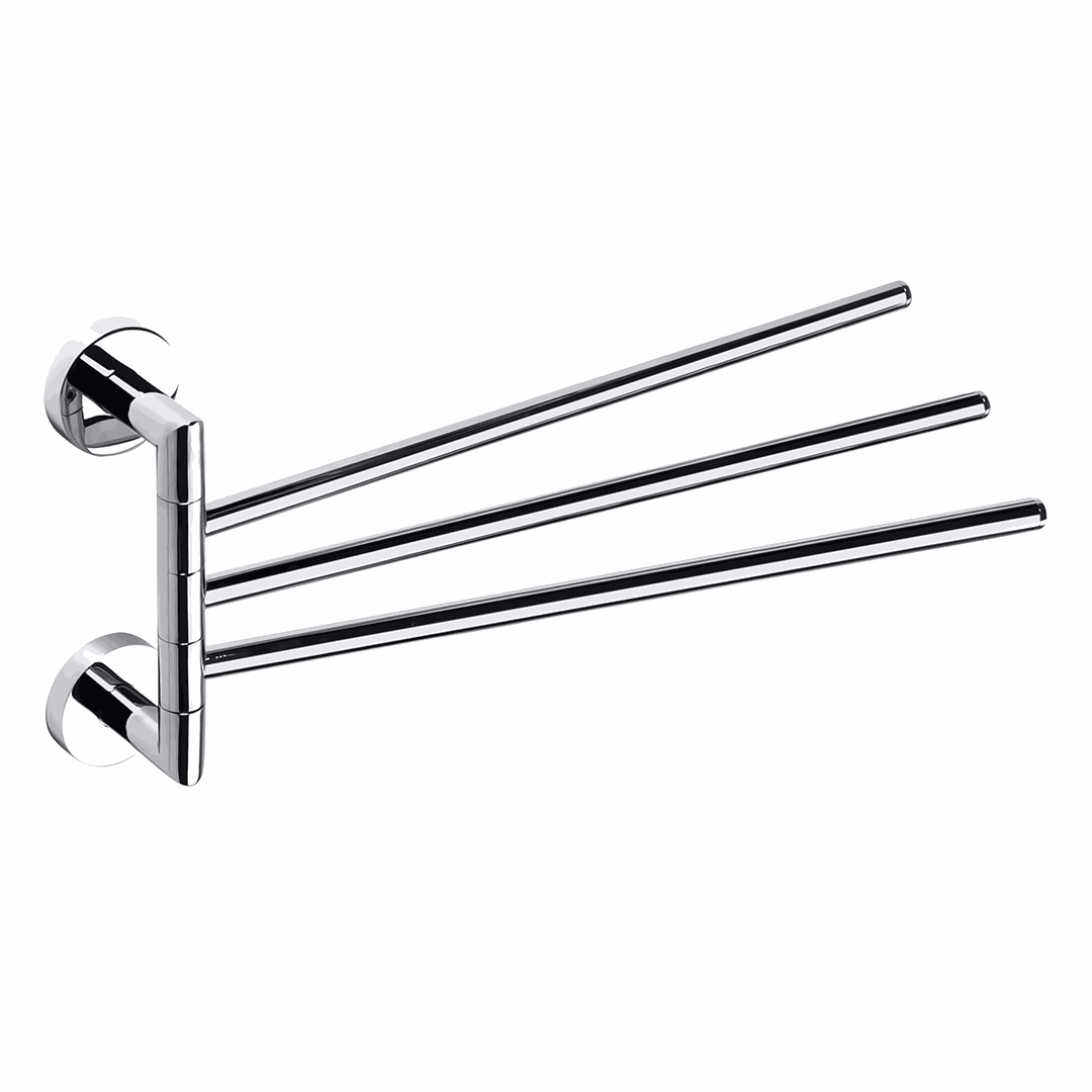 Omega Towel holder, triple, swivel 450 mm