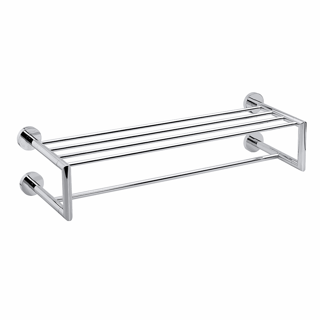 Omega Towel holder, 600 mm, double, with, rail