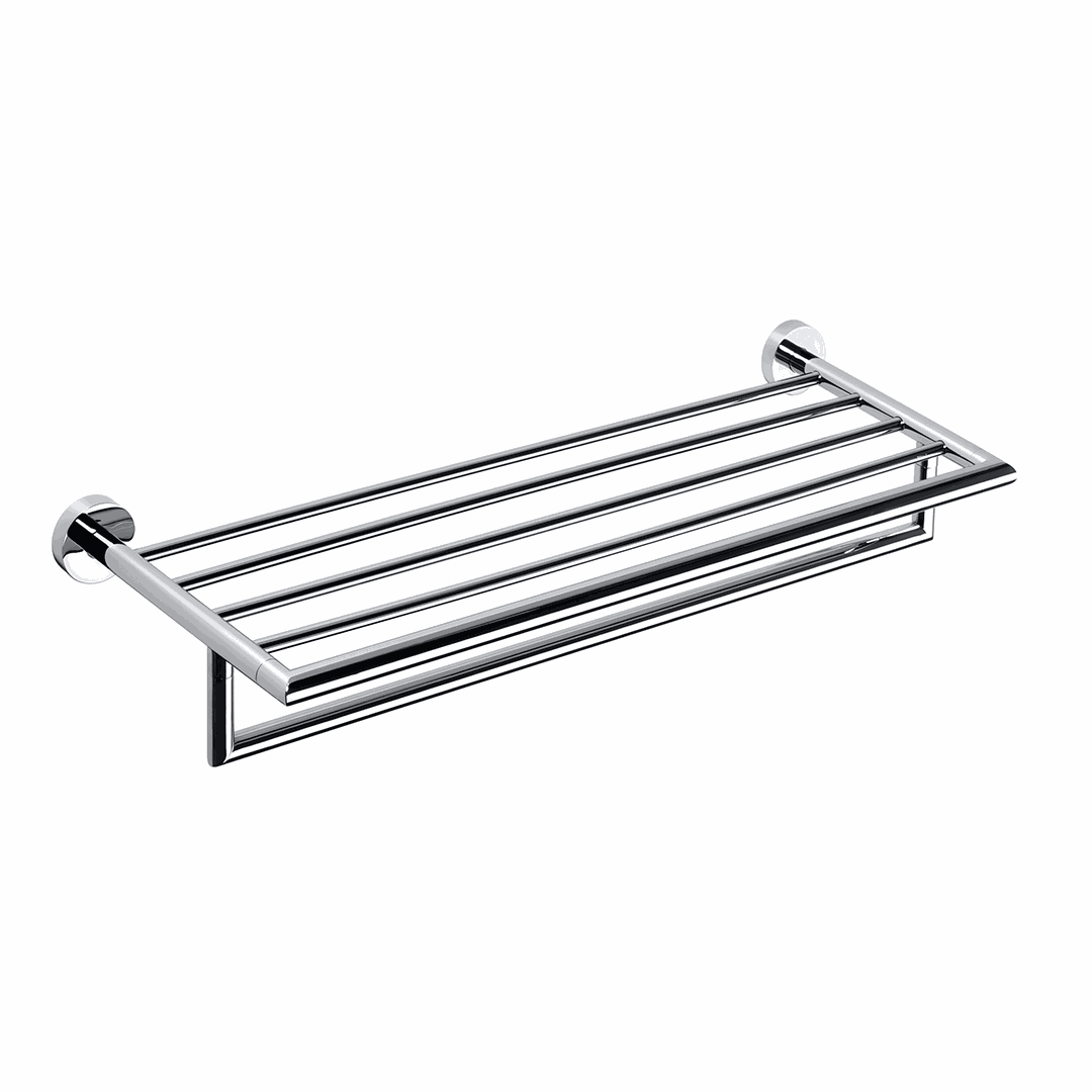 Omega Towel holder, 500 mm, with rail