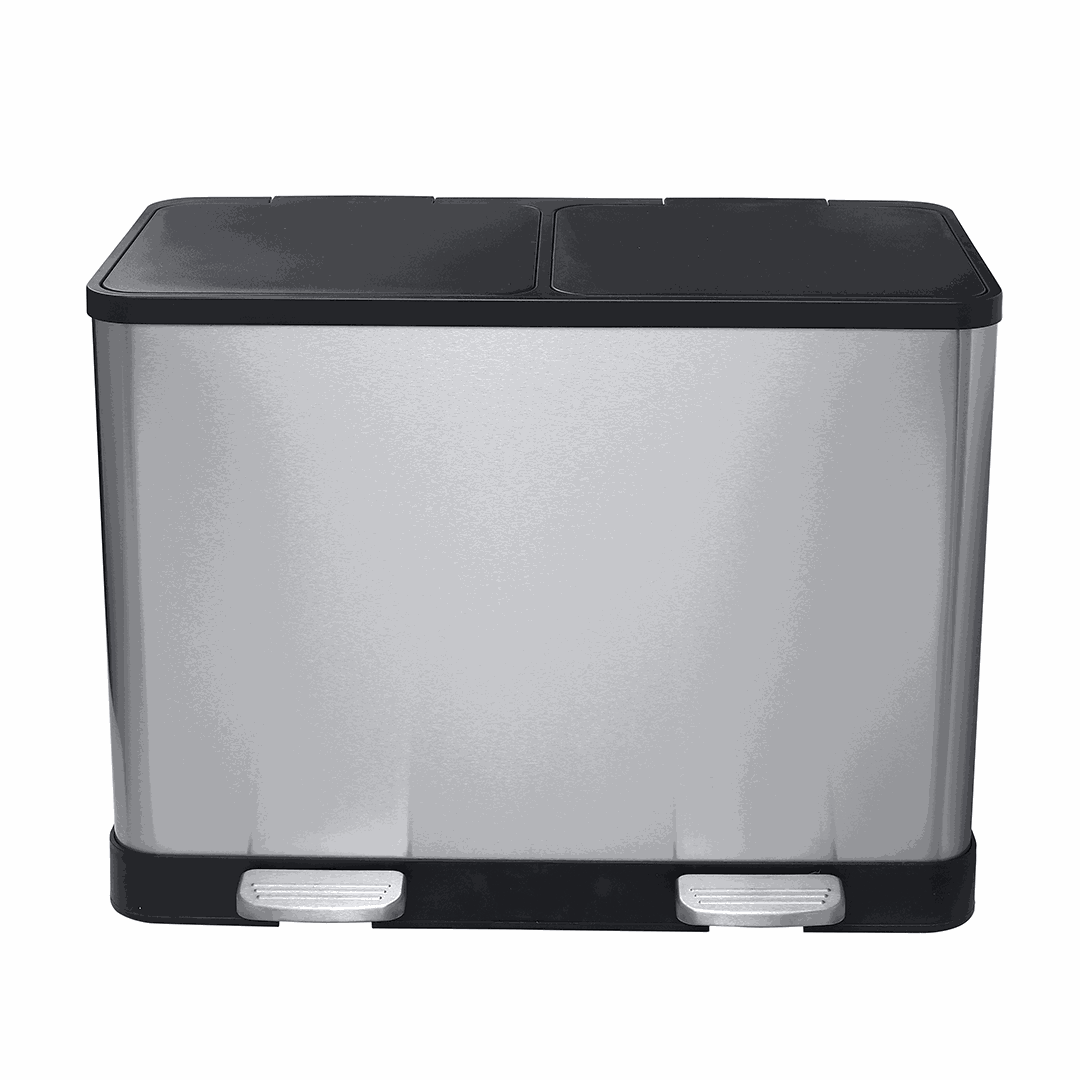 Hotel Waste bin for sorted waste, 2 x 20 l