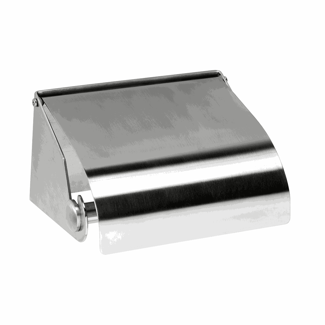 Hotel Toilet paper holder, with cover