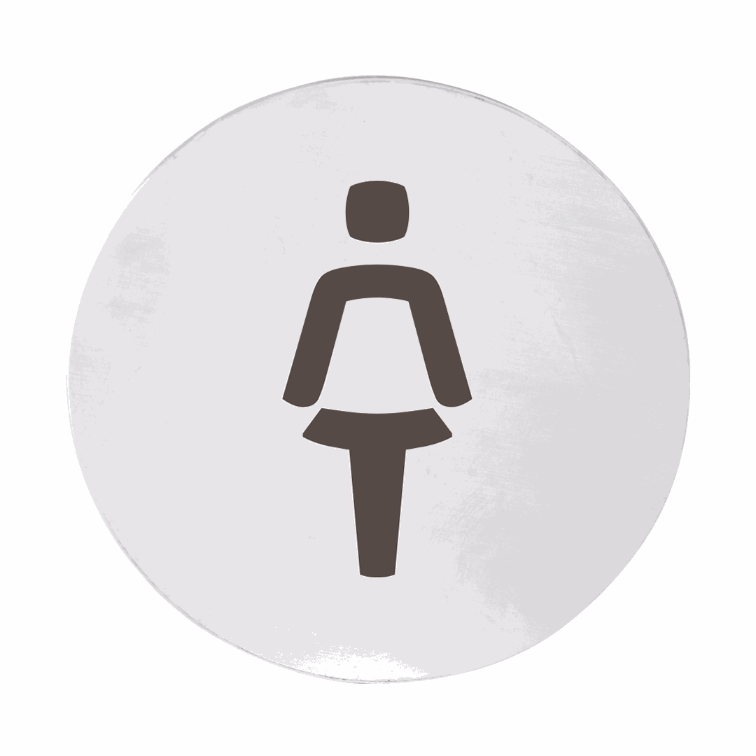 Hotel Pictogram - Women, circle