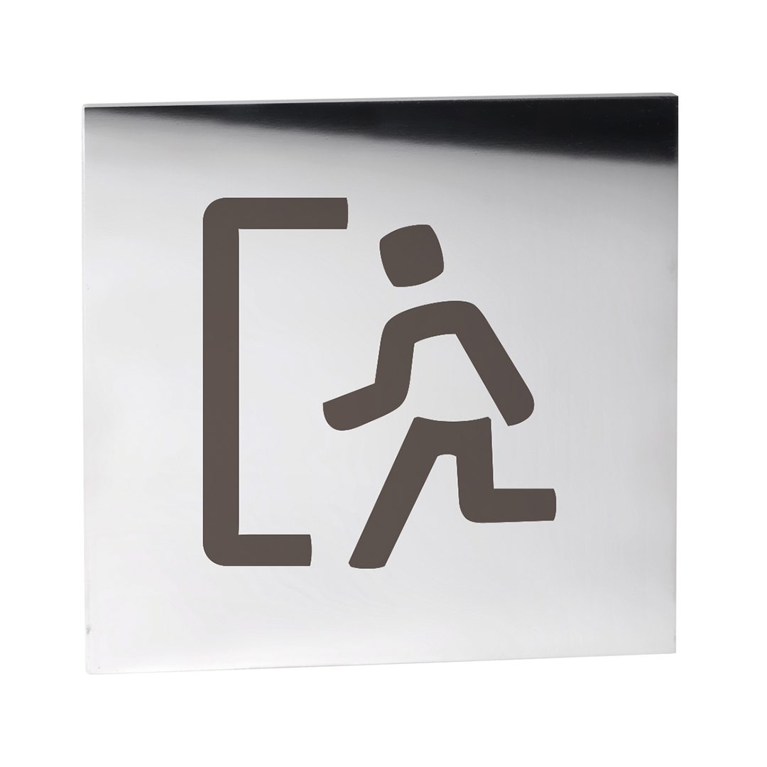 Hotel Pictogram - Emergency exit, square