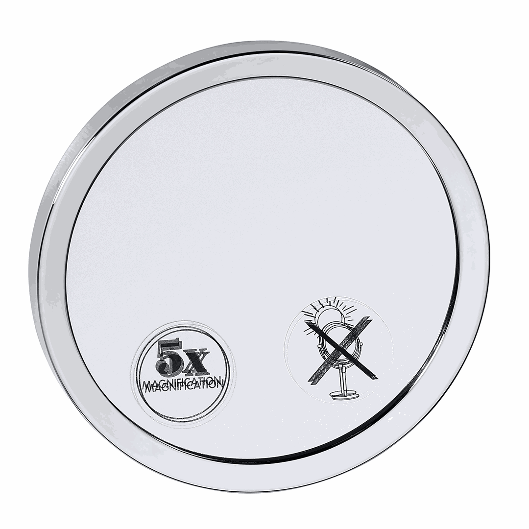 Cosmetic Cosmetic mirror, ø 151 mm, self-adhesive