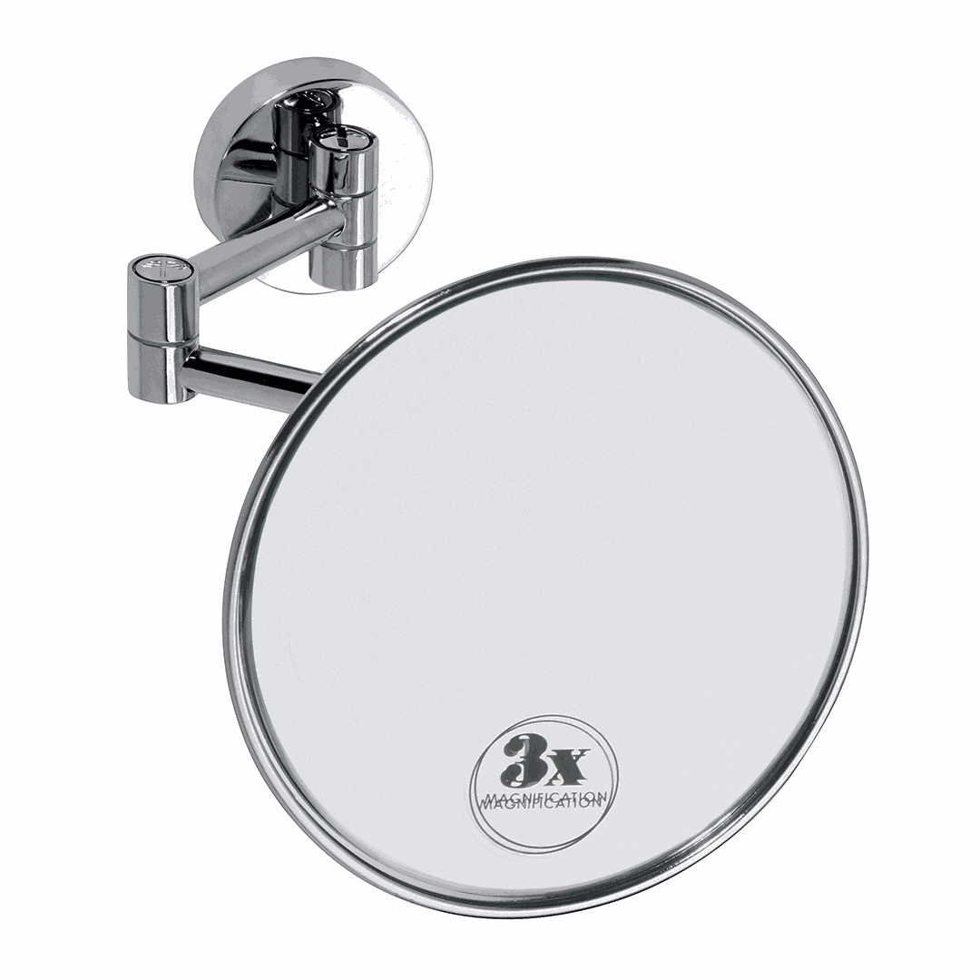 Cosmetic Cosmetic mirror, ø 140 mm, single-sided