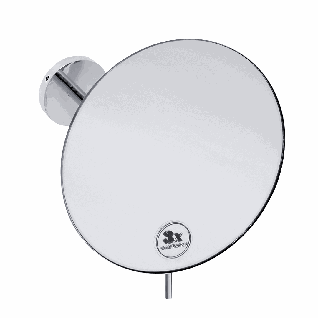 Cosmetic Cosmetic mirror, ø 200 mm, single-sided