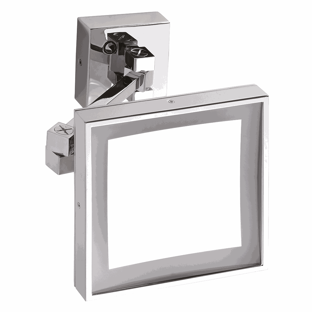 Cosmetic Cosmetic mirror, 200 x 200 mm, with LED lighting