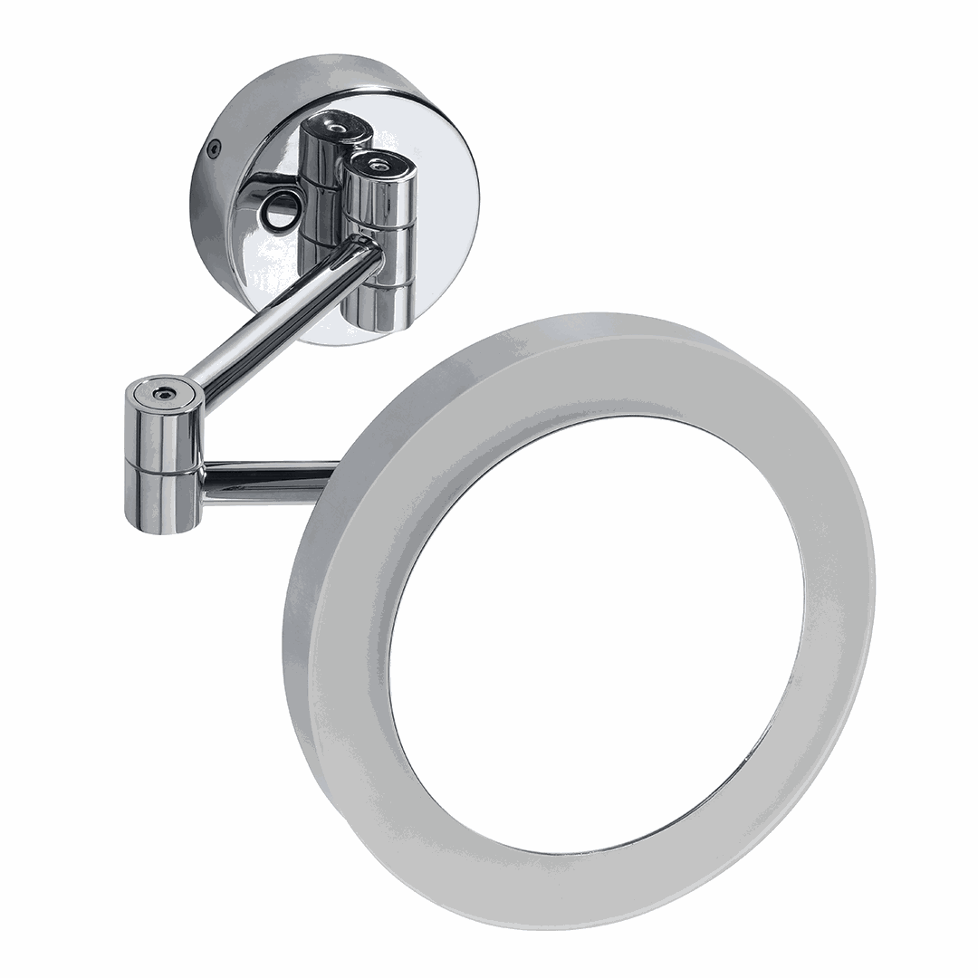 Cosmetic Cosmetic mirror, ø 200 mm, with LED lighting