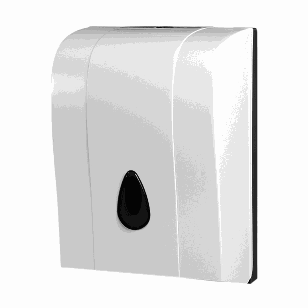 Hotel Paper towel dispenser, 380 mm, plastic white