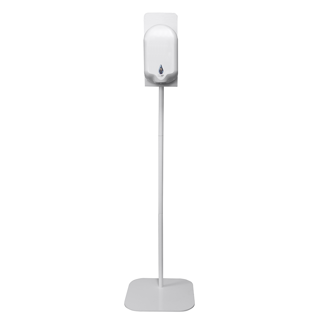 Hotel Automatic disinfectant dispenser with stand, 1100 ml, plastic/steel