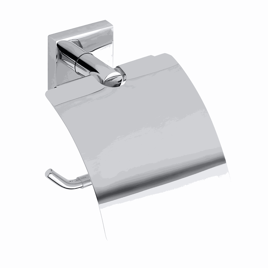 Beta Toilet paper holder, with cover