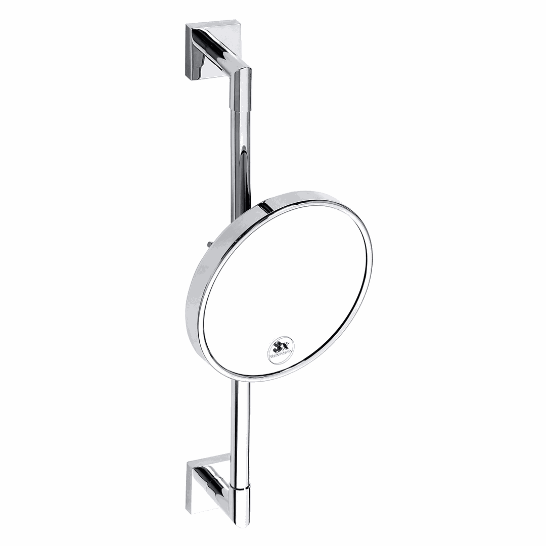 Cosmetic Cosmetic mirror, ø 200 mm, single-sided, on pole