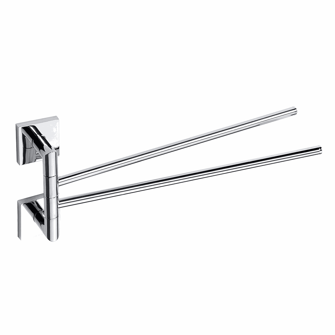 Beta Towel holder, 450 mm, double, swivel