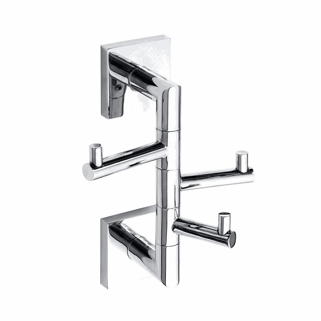 Beta Hanger, with 3 hooks, swivel