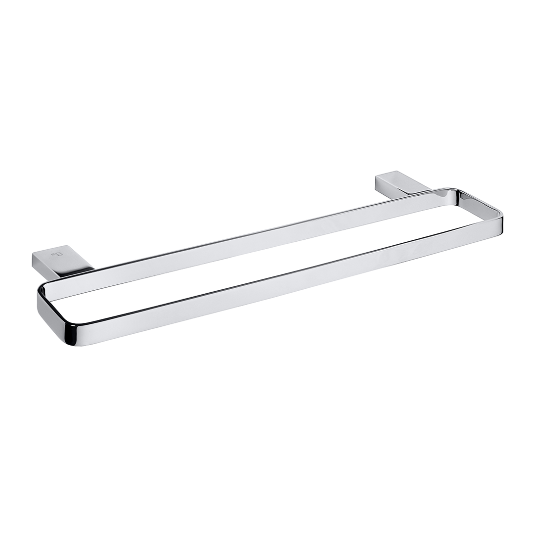 Via Towel holder, 410 mm, double