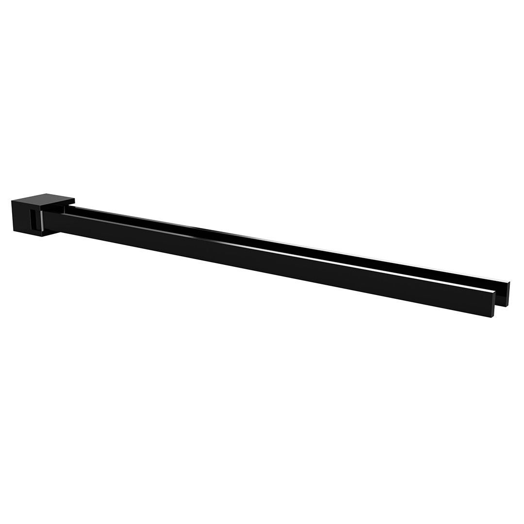 Nero Swivel towel holder 445 mm