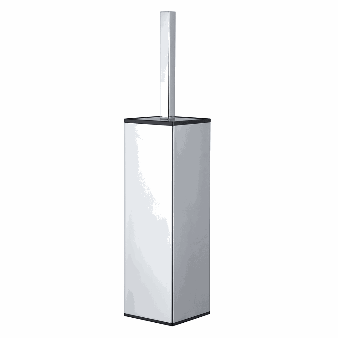 Via Toilet brush holder, free standing/wall mounted