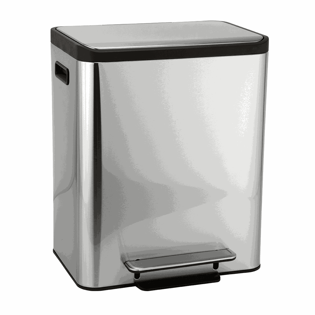Hotel Waste bin for sorted waste, 2 x 15 l