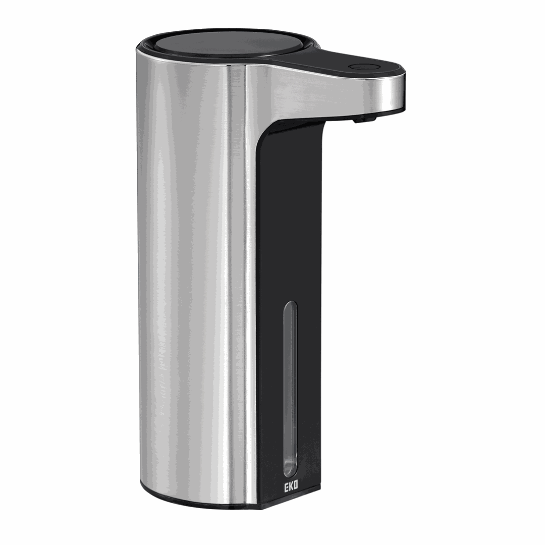 Hotel Automatic soap dispenser, 250 ml, stainless steel/plastic