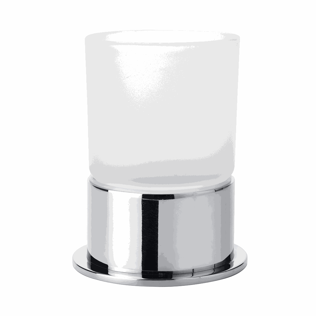 Omega Toothbrush holder free standing, glass