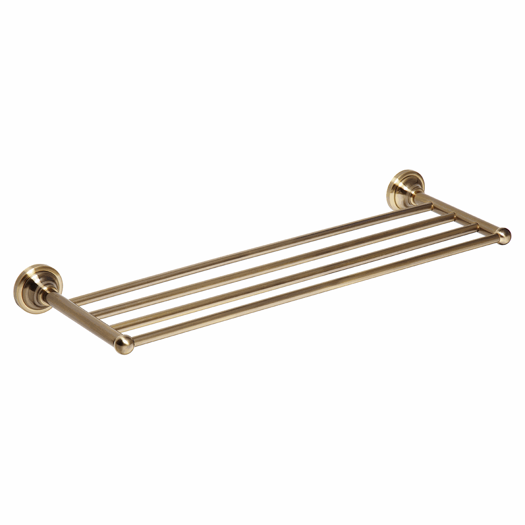 RETRO bronze: Towel holder, 605 mm
