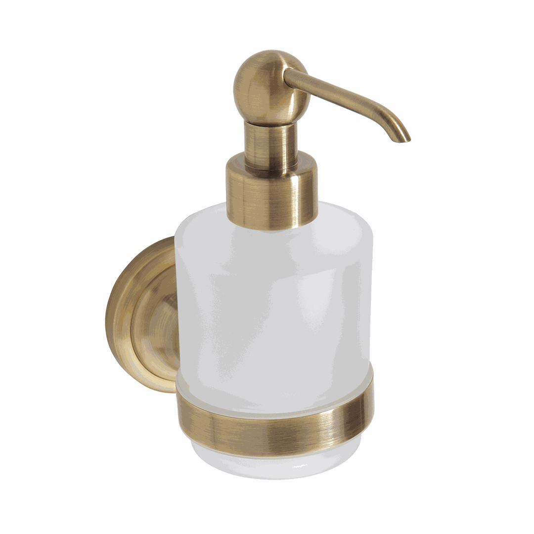 RETRO bronze: Soap dispenser, 200 ml