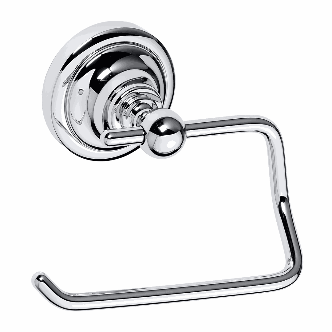 RETRO chrome: Toilet paper holder, without cover