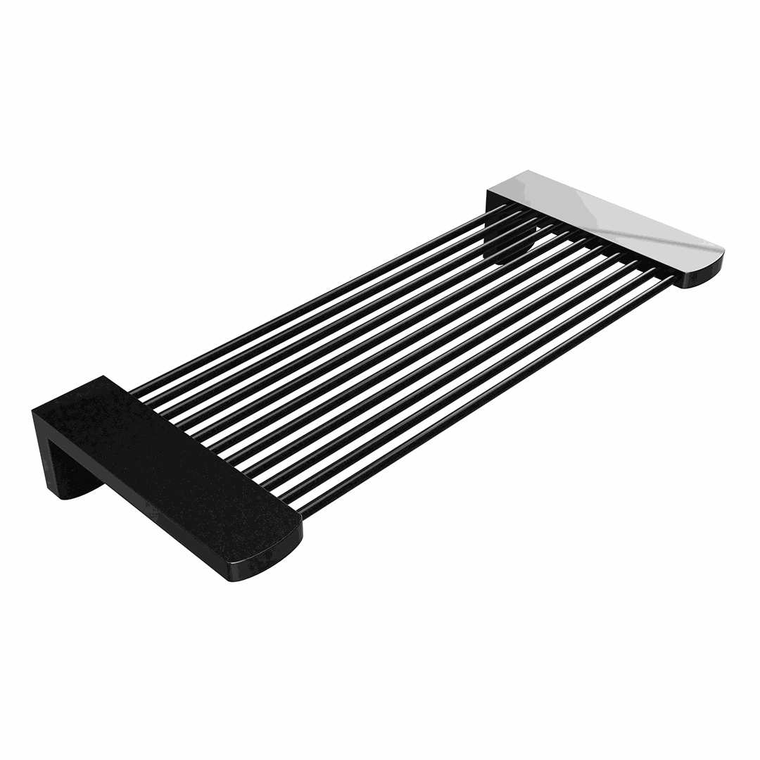 Dark Shower shelf, 270 mm