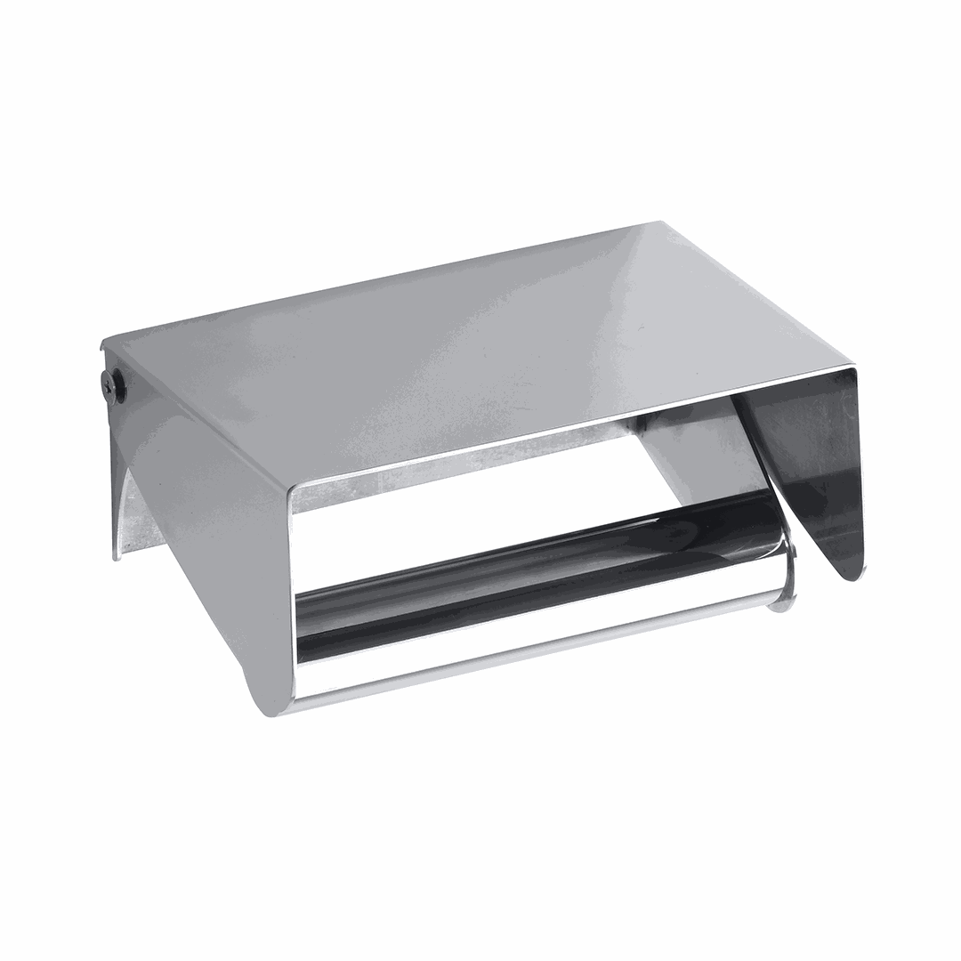 Hotel Toilet paper holder, with cover, with shelf